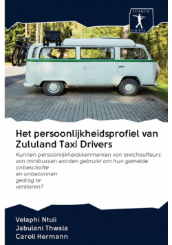 Het persoonlijkheidsprofiel van Zululand Taxi Drivers