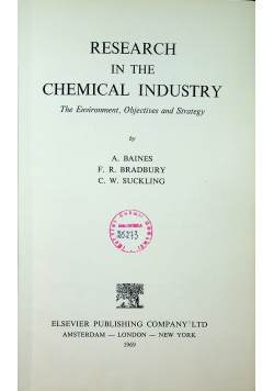 Research in the Chemical industry