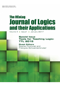 Ifcolog Journal of Logics and their Applications Volume 4, number 1