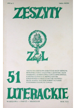 Zeszyty literackie 51