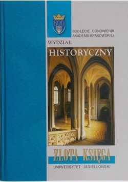 Złota Księga Wydziału historycznego