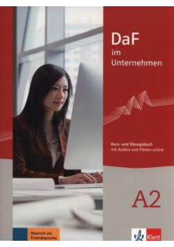 DaF im Unternehmen A2 KB + UB + CD LEKTORKLETT