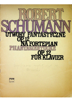 Utwory fantastyczne op 12 na fortepian