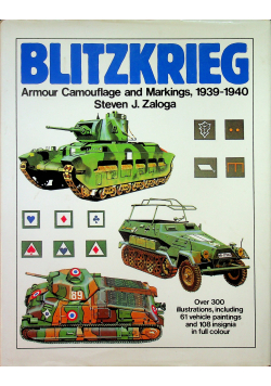 Blitzkrieg Armour Camouflage and Markings 1939 - 1940