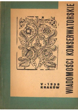 Wiadomości konserwatorskie