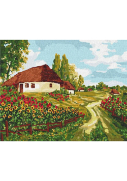 Malowanie po numerach - Ukraińskimi drogami 40x50