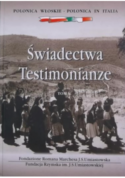 Świadectwa Testimonianze Tom V
