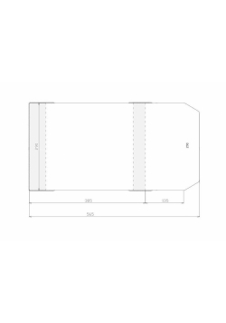 Okładka regulowana 290x520mm (50szt)