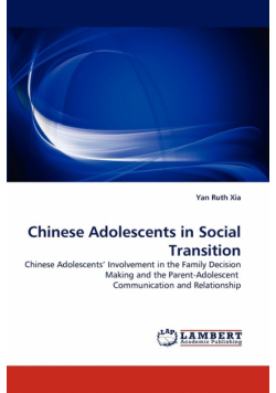 Chinese Adolescents in Social Transition