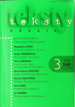Teksty drugie 3 / 2009