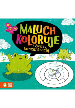 Maluch koloruje i ćwiczy koncetrację