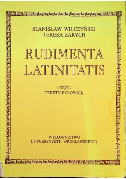 Rudimenta Latinitatis część I