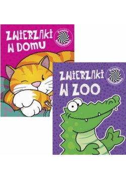 Pakiet: Ruchome obrazki 6 Zwierzaki w domu/zoo