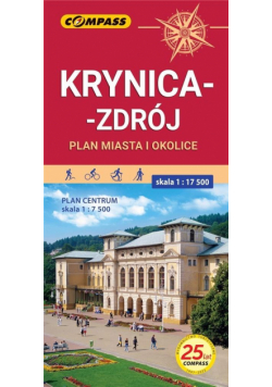 Plan - Krynica-Zdrój i okolice 1:17 500 w.2022