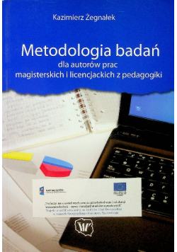 Metodologia badań dla autorów prac magisterskich i licencjackich z pedagogiki