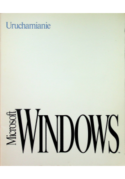 Microsoft Windows Uruchamianie