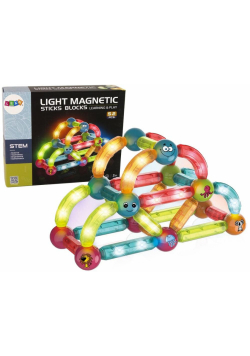 Klocki magnetyczne 52 el