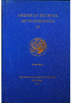 American Journal of Numismatics volume 14