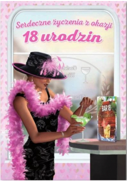 Kartka okolicznościowa Urodziny 18 MF13