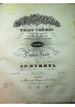 Grosses septett militare fur piano forte 15 numerów