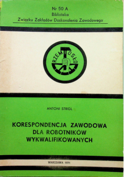 Korespondencja zawodowa dla robotników