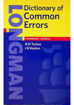 Longman Dictionary of common errors