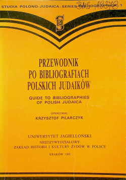 Przewodnik po biografiach polskich judaików