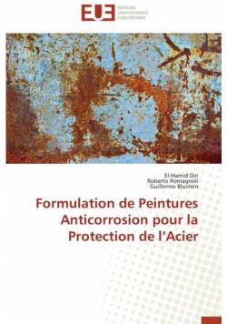 Formulation de peintures anticorrosion pour la protection de l acier