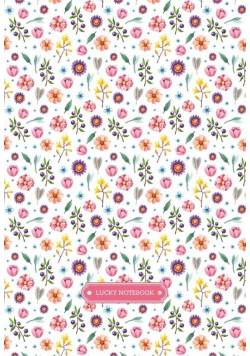 Notatnik ozdobny 143x210/96K kratka Kwiaty FRESH