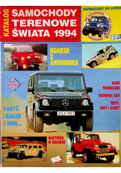 Samochody terenowe świata 1994