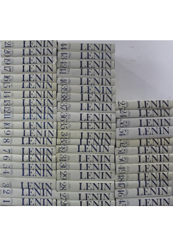 Lenin Dzieła wszystkie 51 tomów