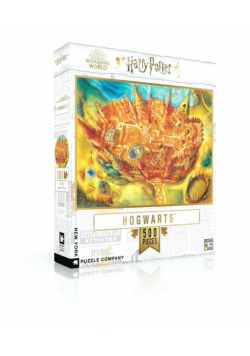 Puzzle 500 Harry Potter, Hogwart XXL