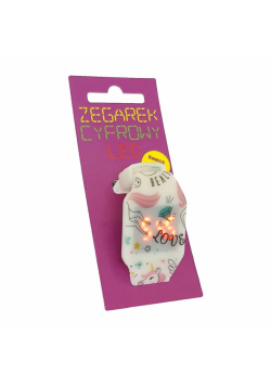 Zegarek cyfrowy LED unicorn