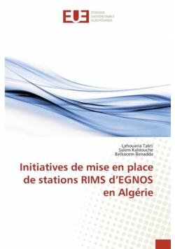 Initiatives de mise en place de stations RIMS d'EGNOS en Algérie