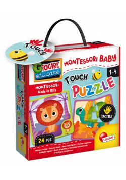 Montessori Baby Touch Puzzle 24 elementy
