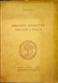 Zbigniew Morsztyn Arianin i Poeta