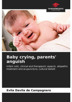 Baby crying, parents' anguish