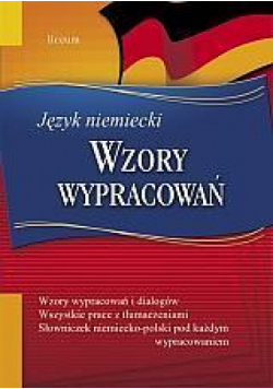 Język Niemiecki LO wzory wypracowań GREG