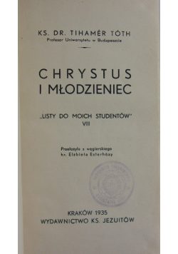 Chrystus i młodzieniec 1935 r.