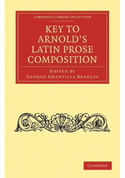 Key to Arnold's Latin Prose Composition