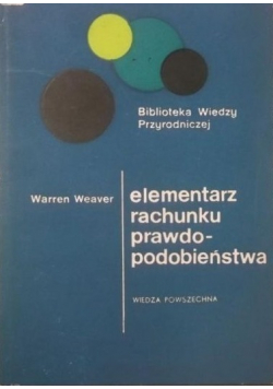 Elementarz rachunku prawdopodobieństwa
