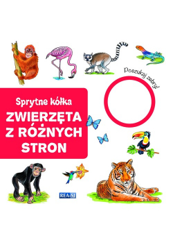 Sprytne kółka zwierzęta z różnych stron