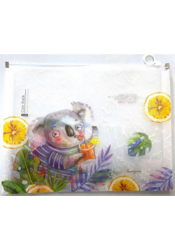 Teczka A4+ z plastikowym suwakiem Koala FRESH