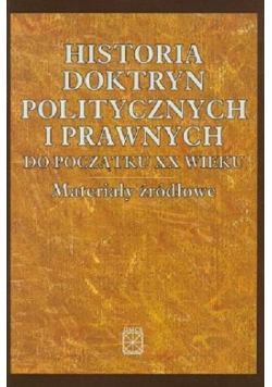 Historia doktryn politycznych i prawnych do początku XX wieku
