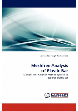 Meshfree Analysis of Elastic Bar