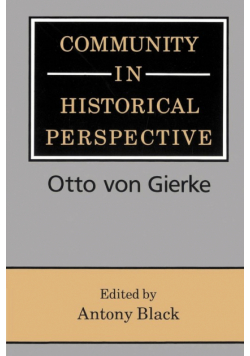 Community in Historical Perspective