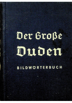 Der Grosse Duden 1935r