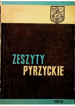 Zeszyty pyrzyckie nr 3 1970
