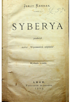 Syberya 1891 r