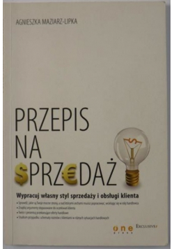 Przepis na sprzedaż